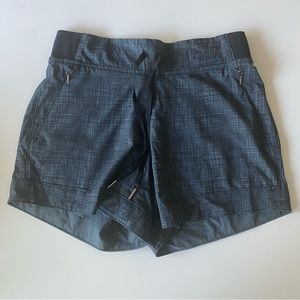 Calia by Carrie Underwood Anywhere blue and black shorts.  Size XS